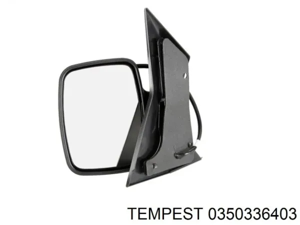 Левое боковое зеркало 0350336403 Tempest