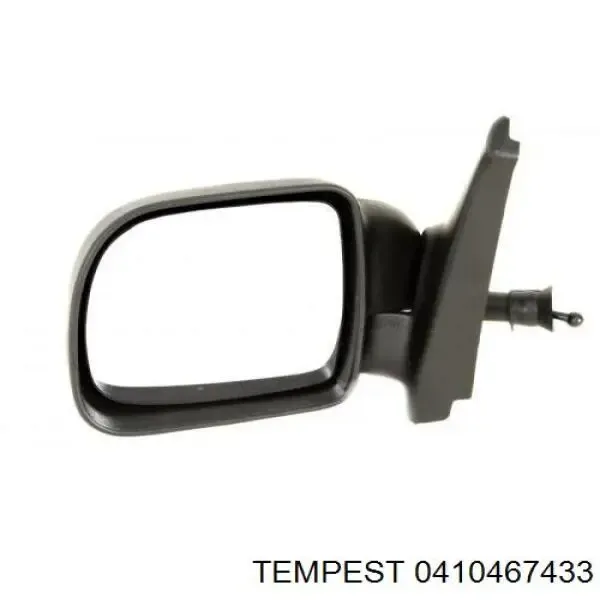 Стекло левого зеркала заднего вида 0410467433 Tempest
