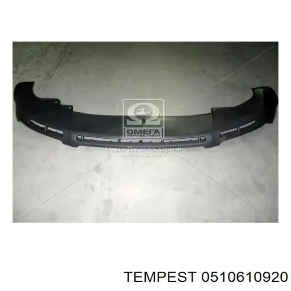 Спойлер переднего бампера 0510610920 Tempest
