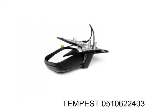 Левое боковое зеркало 0510622403 Tempest
