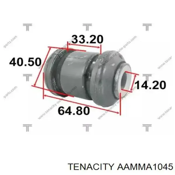 Сайлентблок переднего рычага AAMMA1045 Tenacity