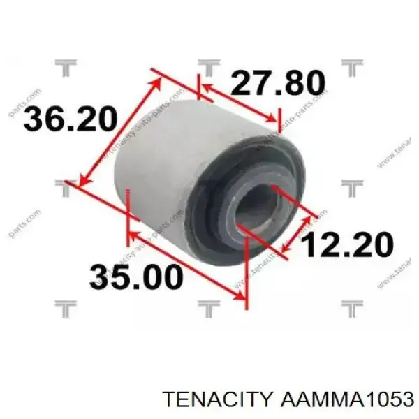 Сайлентблок заднего верхнего рычага AAMMA1053 Tenacity