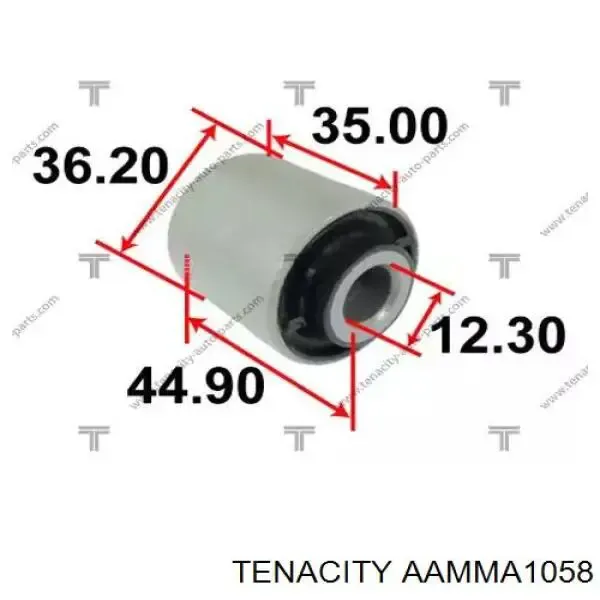 Сайлентблок заднего нижнего рычага AAMMA1058 Tenacity