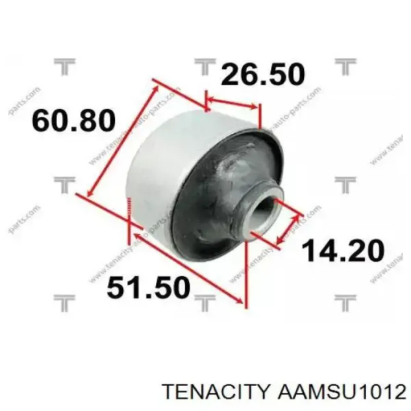 Сайлентблок переднего рычага AAMSU1012 Tenacity