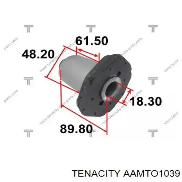 Сайлентблок переднего рычага AAMTO1039 Tenacity