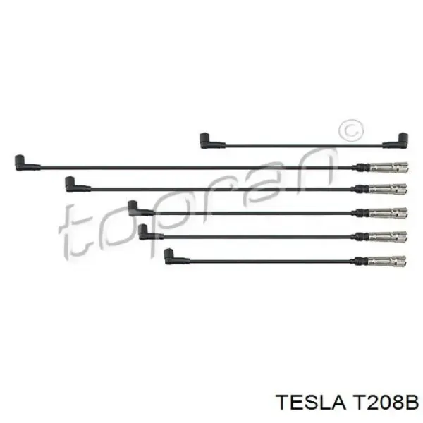 Высоковольтные провода T208B Tesla