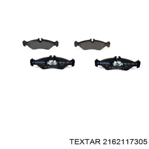 Задние тормозные колодки 2162117305 Textar