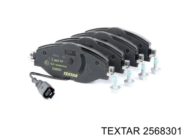 2568301 Textar Колодки передние