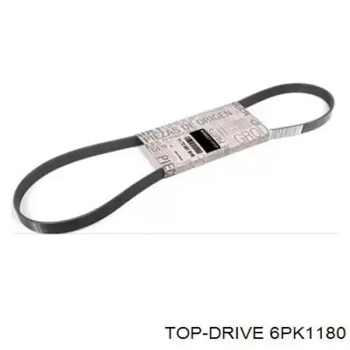 Ремень генератора 6PK1180 TOP Drive