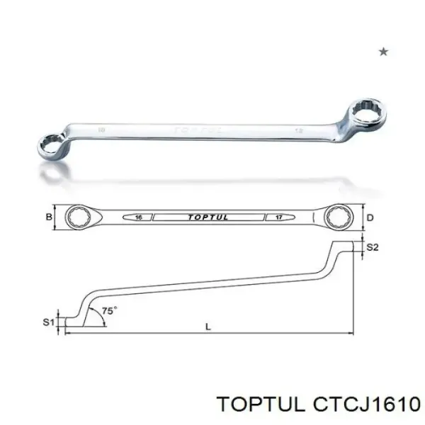  CTCJ1610 Toptul