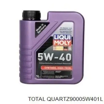 Моторное масло QUARTZ90005W401L Total