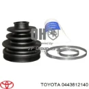 Пыльник шруса наружный TOYOTA 0443812140 Пыльник шруса наружный TOYOTA 0443812140