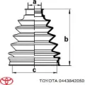 Пыльник ШРУСа наружный Toyota Camry V30