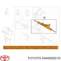 Ремкомплект рулевой рейки TOYOTA 0444552010