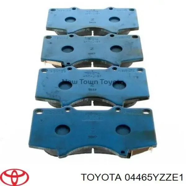 04465YZZE1 Toyota Колодки передние