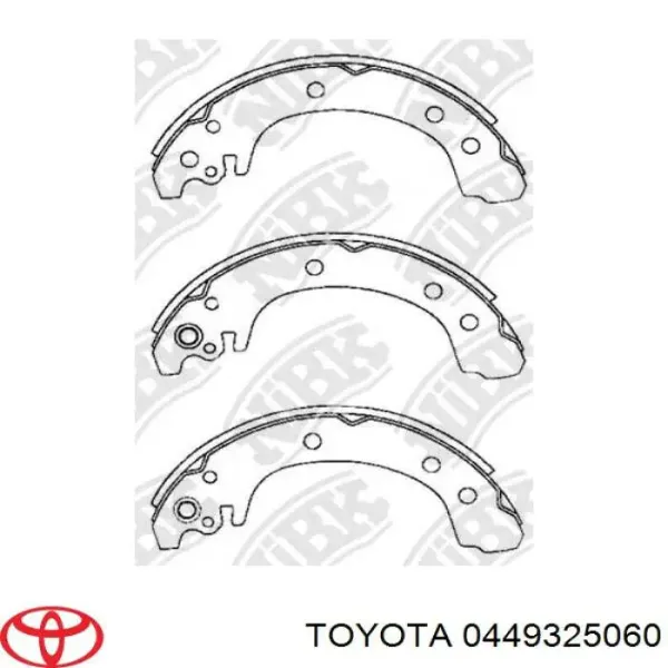 Ремкомплект тормозного цилиндра 0449325060 Toyota