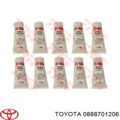 Смазка тормозных систем TOYOTA 0888701206