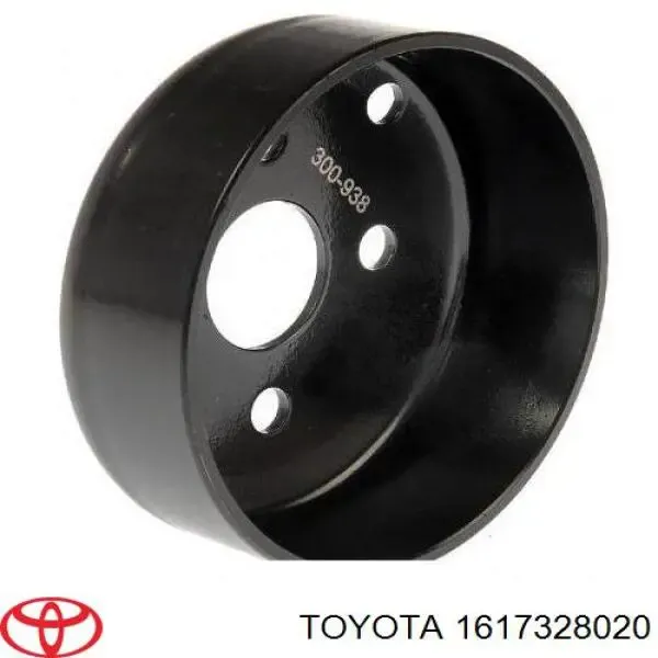 Шкив водяной помпы на Toyota Avensis II T25