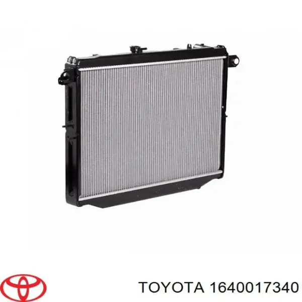 Радиатор 1640017340 Toyota