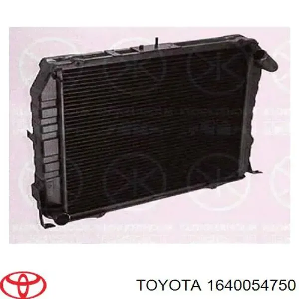 16400-54750 Toyota Радиатор охлаждения двигателя