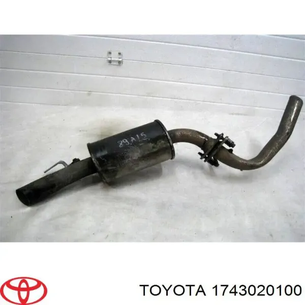Выхлопная труба на Lexus RX 330/350 U3