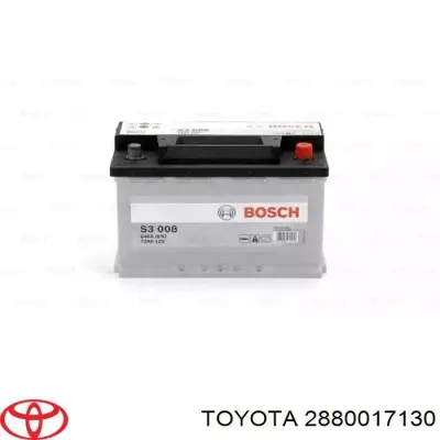 АКБ Тойота 80 А/ч 12 В (2880017130)