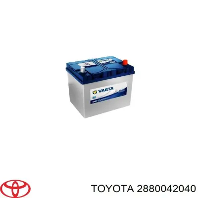 Автоакумулятор Тойота 65 А/г 12 В (2880042040)