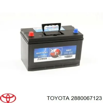 Авто аккумулятор Тойота 95 А/ч 12 В (2880067123)