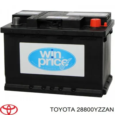 Автоакумулятор Тойота 55 А/г 12 В (28800YZZAN)