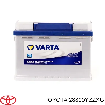 Аккумулятор Тойота 60 А/ч 12 В (28800YZZXG)