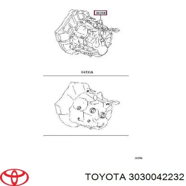 КПП 3030042232 Toyota