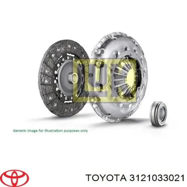 3121033021 Toyota Нажимной диск сцепления