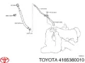 Сайлентблок (подушка) редуктора переднего моста передний TOYOTA 4165360010