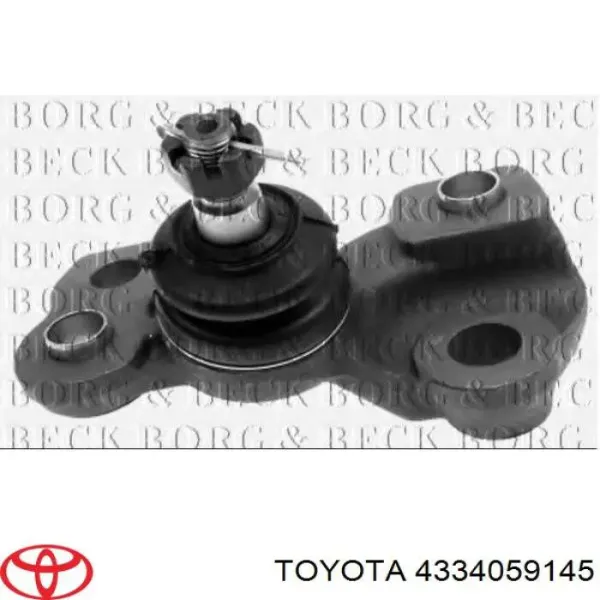 Нижняя левая шаровая опора 4334059145 Toyota