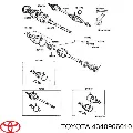ШРУС внутренний Toyota Camry V30