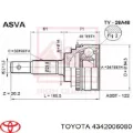 Левая полуось Toyota Camry V20