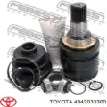 Левая полуось Toyota Camry V50