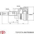 ШРУС наружный передний левый TOYOTA 4347039545