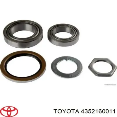 Гайка ступицы передней TOYOTA 4352160011