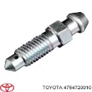 Штуцер прокачки суппорта тормозного заднего TOYOTA 4754720010