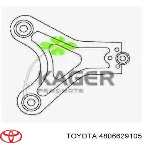 Верхний рычаг 4806629105 Toyota