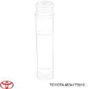 Пыльник заднего амортизатора TOYOTA 4834175010