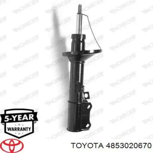 Левая полуось 4853020670 Toyota