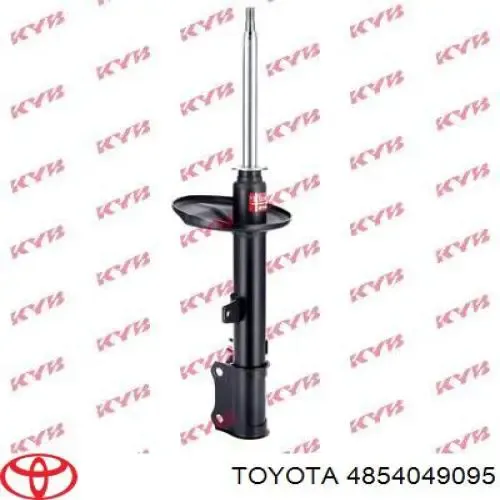 Амортизатор задний левый 4854049095 Toyota