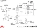 Опорный подшипник амортизатора TOYOTA 486190R050