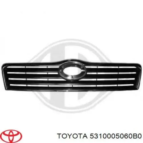Облицовка радиатора Toyota Avensis II седан (T25) (2003 - 2008) цена, от
