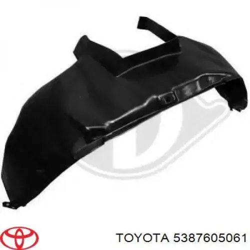 Подкрылок крыла переднего левый Toyota Avensis II седан (T25) (2003 - 2008) цена, от