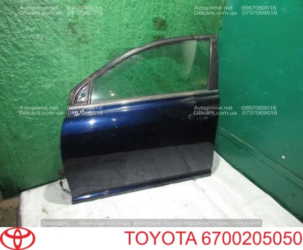 Передняя левая дверь Toyota Avensis II седан (T25) (2003 - 2008) цена, от