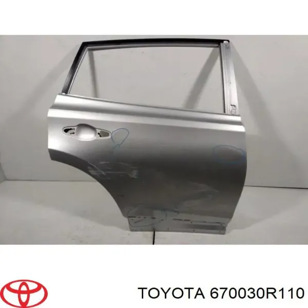 Дверь задняя правая 670030R110 Toyota