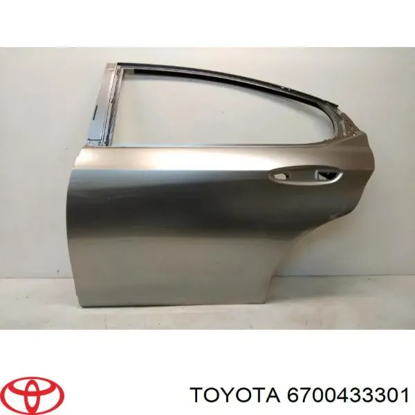 Дверь задняя левая 6700433301 Toyota